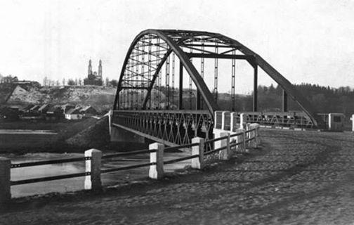 Seredžiaus tiltas apie 1938