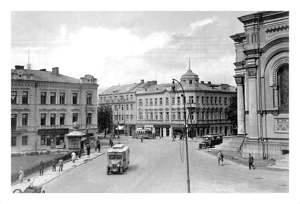 Kauno Soboras, Laisvės alėja. 1928 m.