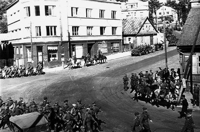 Kaunas 1939 užimamas Kaunas rusų armijos